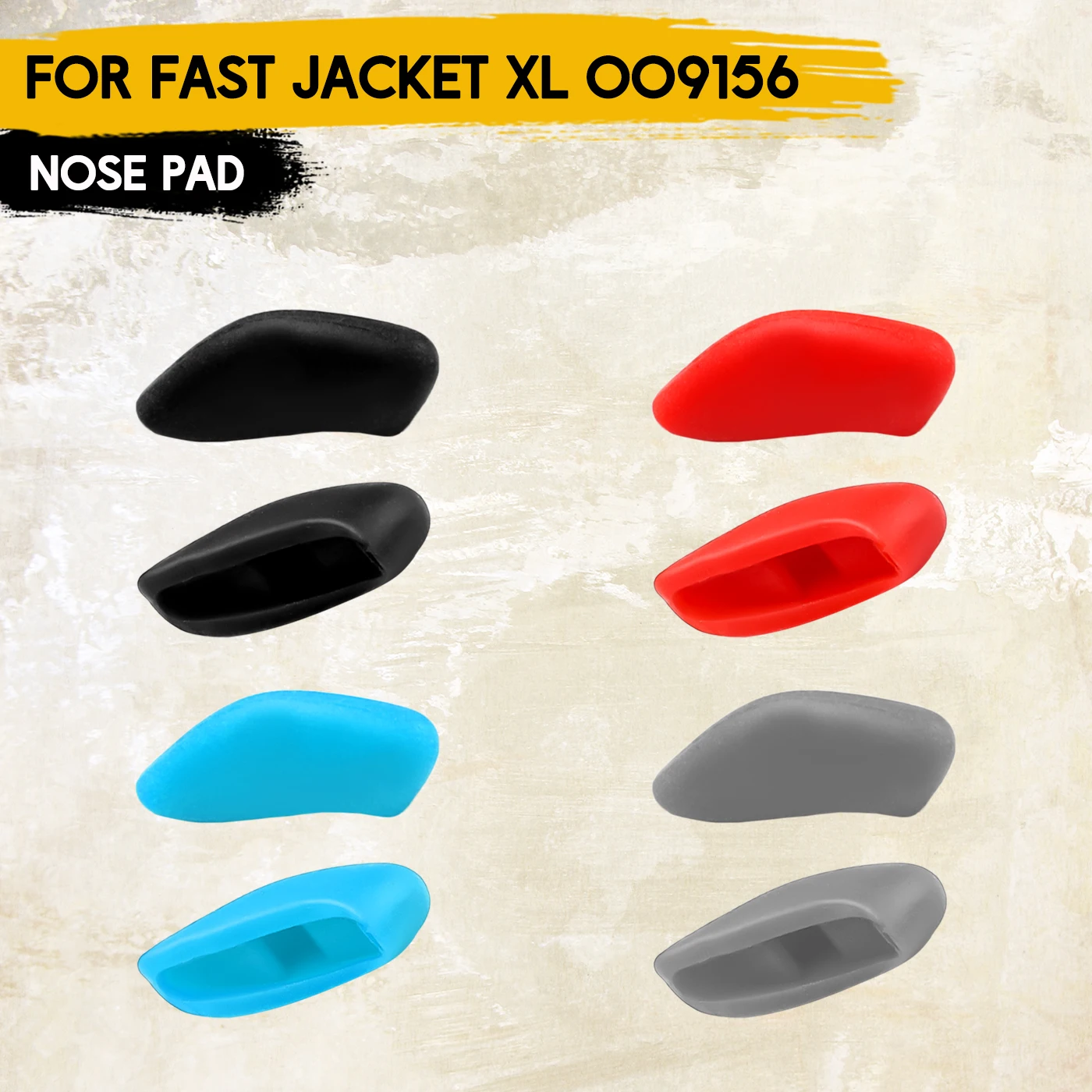 Silicone Nose Pad Replacement Nose Piece for Oakley Fast Jacket XL OO9156 Sunglasses Anti Slip Nose Guard