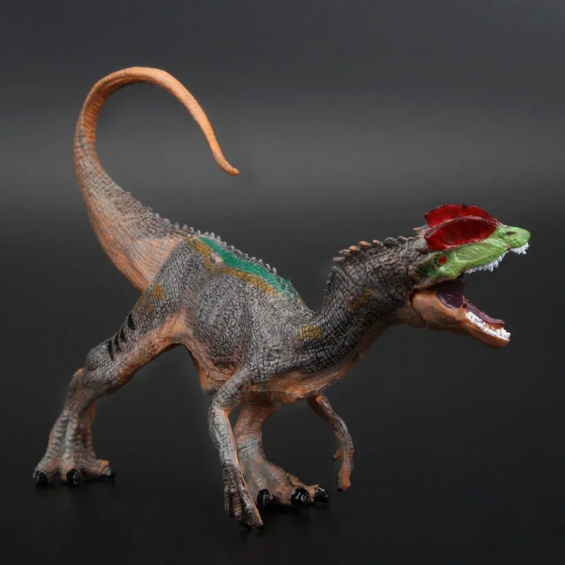 Dilophosaurus Dinosaur Action & Toy Figures Animal Model Collection Learning & Educational Kids Christmas Gift