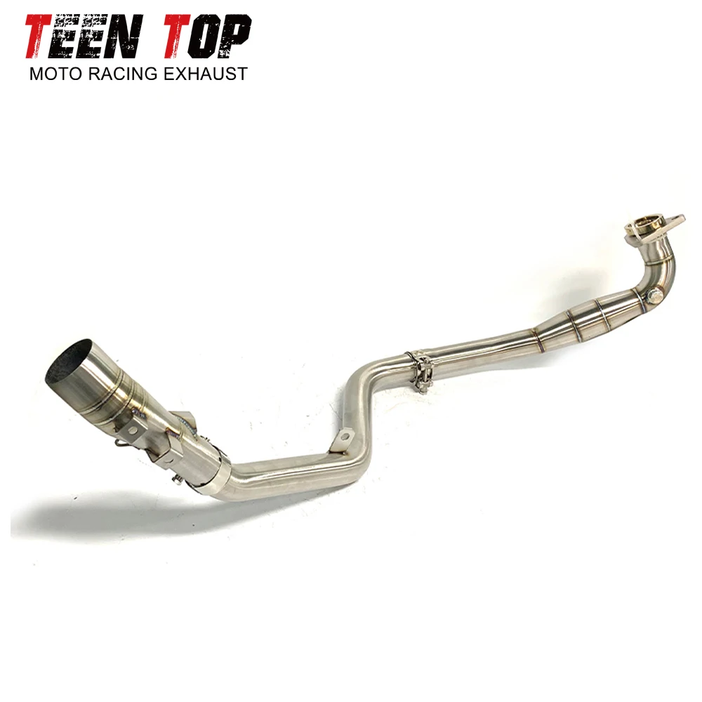 51MM X-ADV 750 Front Link Pipe Motorcycle Escape For Honda XADV 750 Exhaust Elbow Stainless Steel Connect Tube Moto Bike
