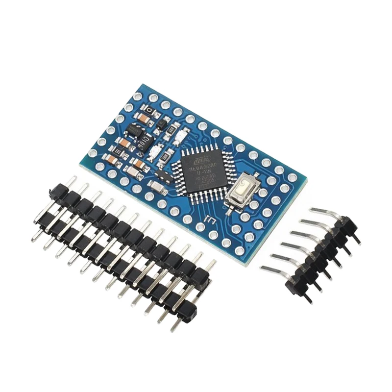 Pro Mini MEGA328P Improved Version ATMEGA328P MCU Development Board 6 PWM Ports Serial Port Download Support 9V