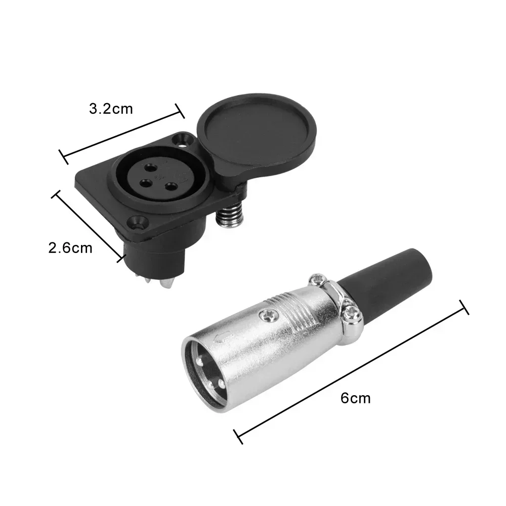 3-Pin-Batterieladegerät-Anschluss Inline-Steckverbinder Buchse, Elektroroller E-Rollstuhl Ladeadapter für Innuovo Wisking – Detail 11