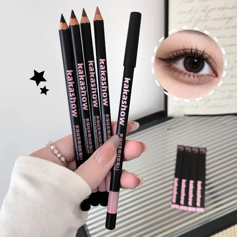 4-Farben-Gel-Eyeliner Aegyo Sal Stift Nude Pink Lying Silkworm Langanhaltender Natürlicher Unterer Wimpernkranz Augen-Make-up Highlighter-Stift – Detail 8