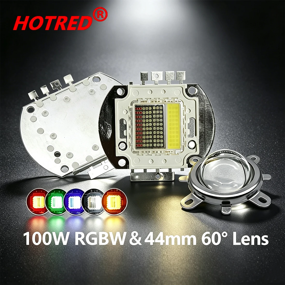 LED  200W 100W 120W 4in1 RGBW LED COB Beads Chip COB RGBWW RGBWY 4or 5 Channel Color For Audience Outdoor Floodlight Stage Light