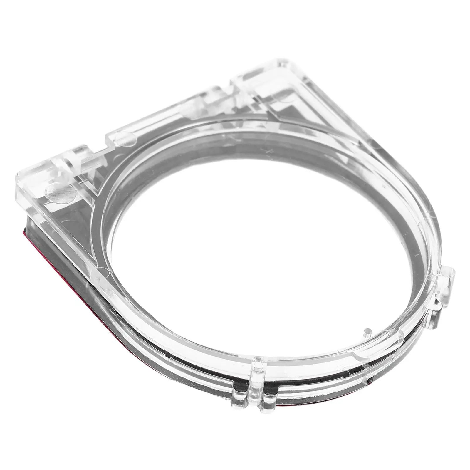 

Key Protection Cover Switch Button Guards Computer Plastic Protector Transparent Longlasting Wear Resistant