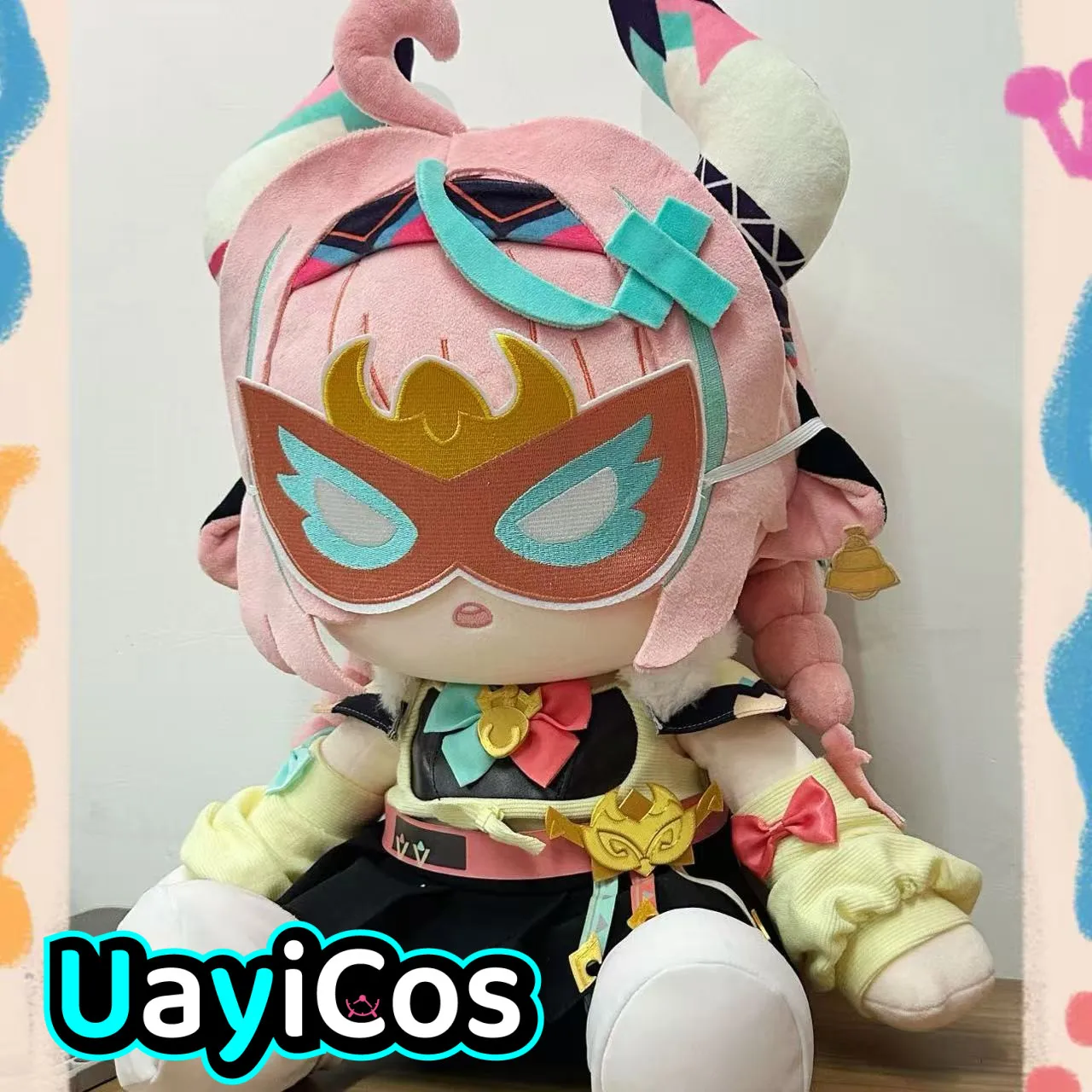 

40 см Genshin Impact Varesa, мультяшные плюшевые игрушки, плюшевая кукла, одежда, мягкая подушка, аниме-украшения, милая фигурка, игровая игрушка, детский подарок