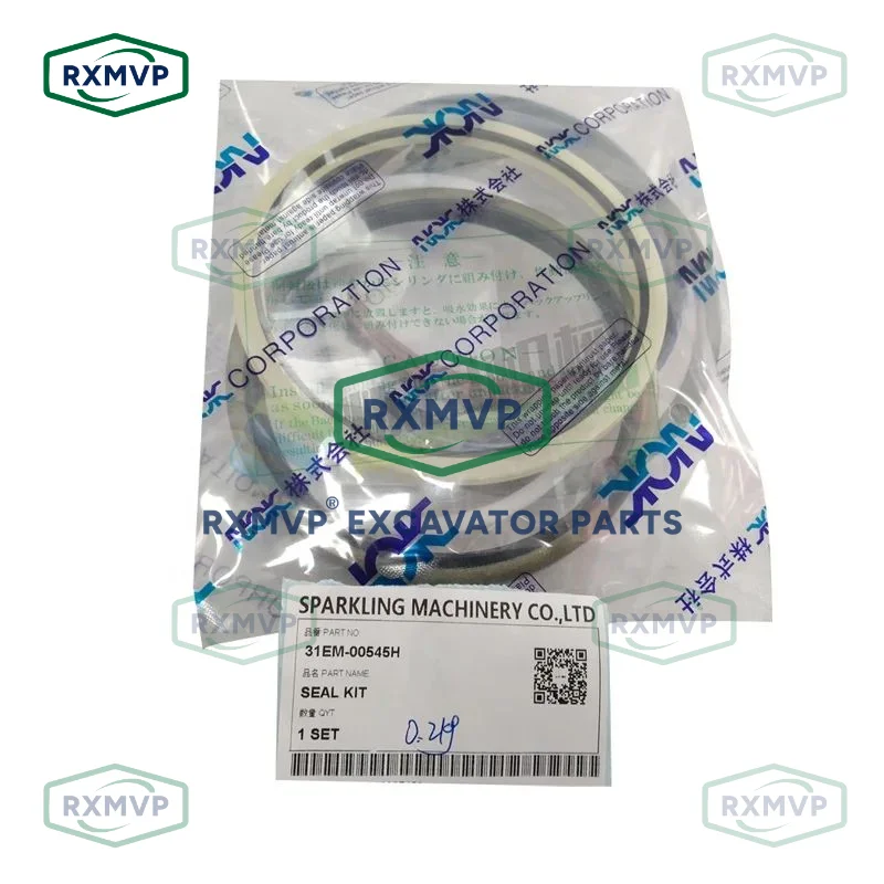 31EM-00545 R140W-7 R210W-9 Wheel Excavator Spare Parts Seal Kit 31EM-00545