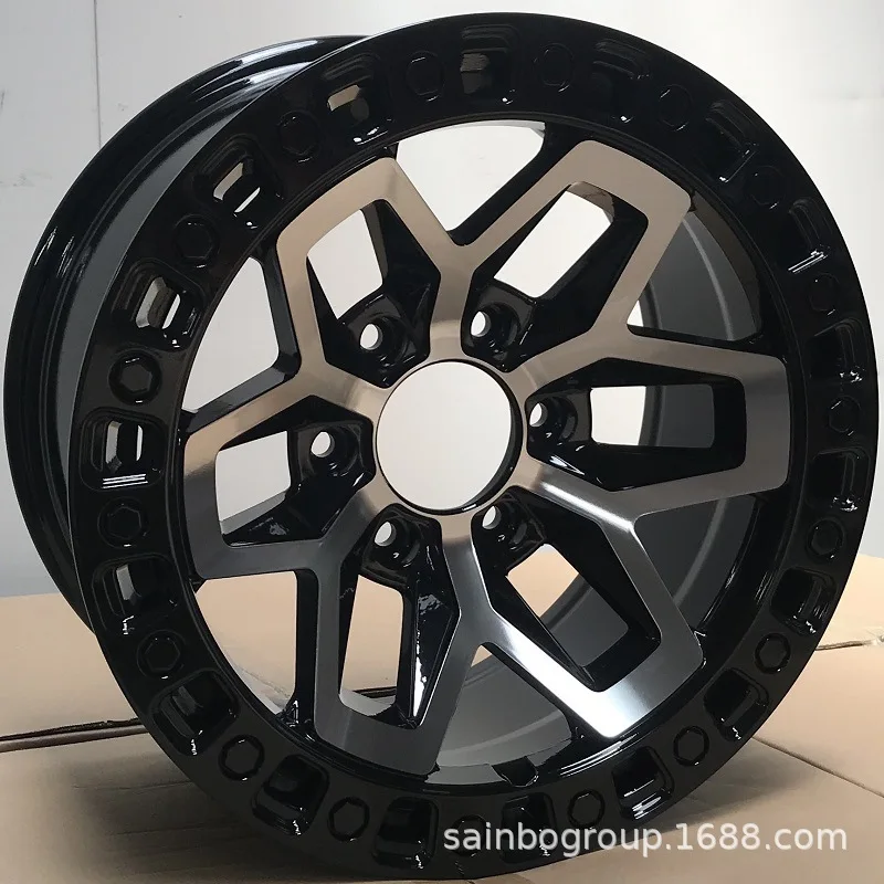 

Suitable for F666007 17 inch 6 * 139.7 Shengbo, off-road car aluminum alloy wheels