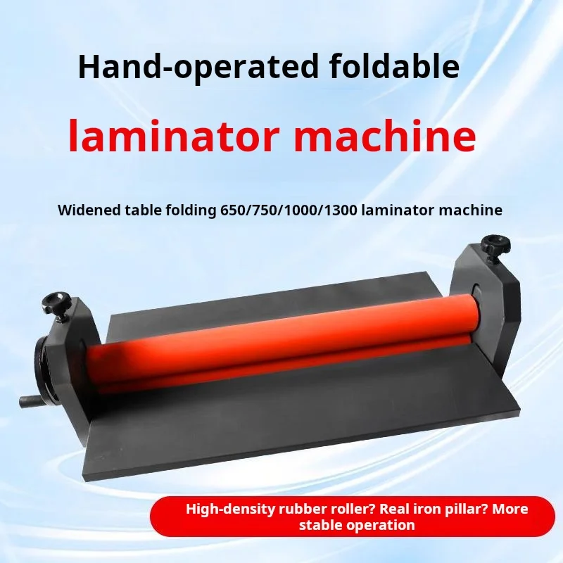 Manual 650 Cold Laminator Ideal for Photo Albums, Graphics, Advertising  Hand-Crank  for Paintings, and KT Board Lamination