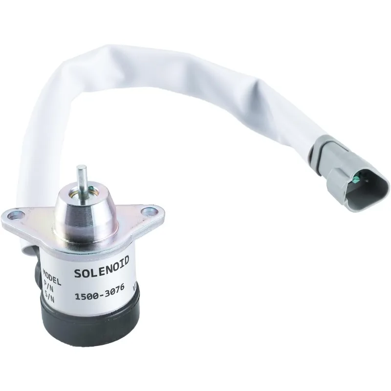 MUGURO 41-9100 Fuel Shut Off Solenoid 41-6383 42-0100 41-4306 129486-77952 1503ES-12S5SUC11S 1500-3076 for Yanmar Engine 3TNE72
