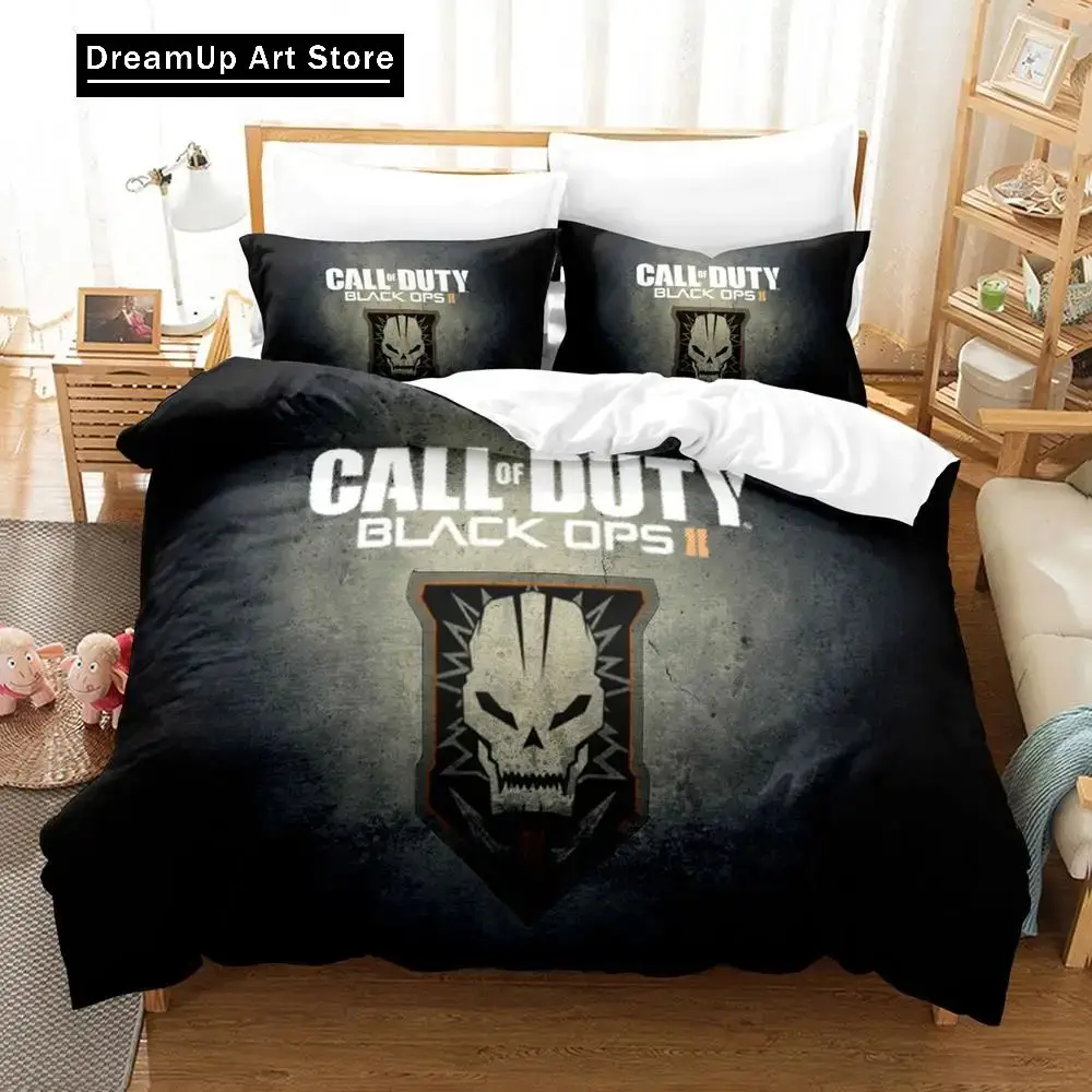 3D Print Fashion Game Call of Duty Bedding Set Boys Girls Twin Queen King Size Duvet Cover Pillowcase Bed boys Adult Bedroom