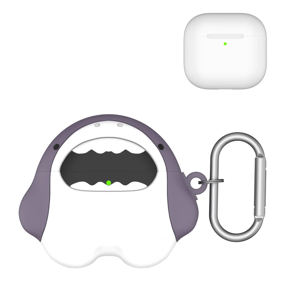 Speaker Protective Case For Airpods 4 Headphones Silicone Protective Cover Cartoon Creative Cute Fallproof Shockproof