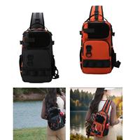 Mens Sports Chest Bag Fishing Tackle Bag Outdoor for Running Hiking Sports