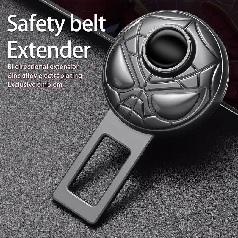 

Car Seat Belt Clip Extender Popular Auto Safety Thick Insert Socket Extender Safety Buckle Seat belt buckle plug