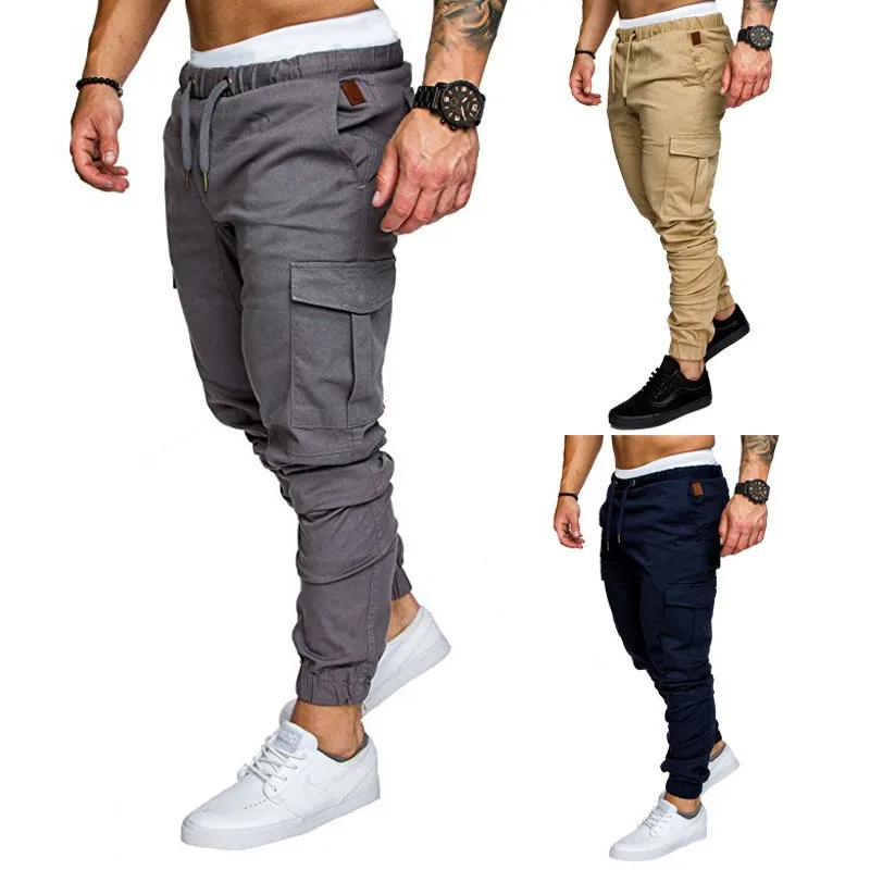

Men's Slim Fit Jogger Pants Skinny Jeans Casual Trousers mid Waist Polyester Fiber Youthful Sle Autumn Season Faionable