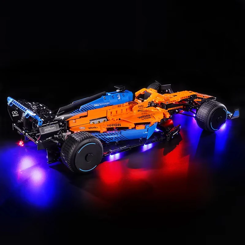 DIY LED Light Kit For LEGO 42141 F1 Race Car Building Block Set（Only LED Light,Without Blocks Model）