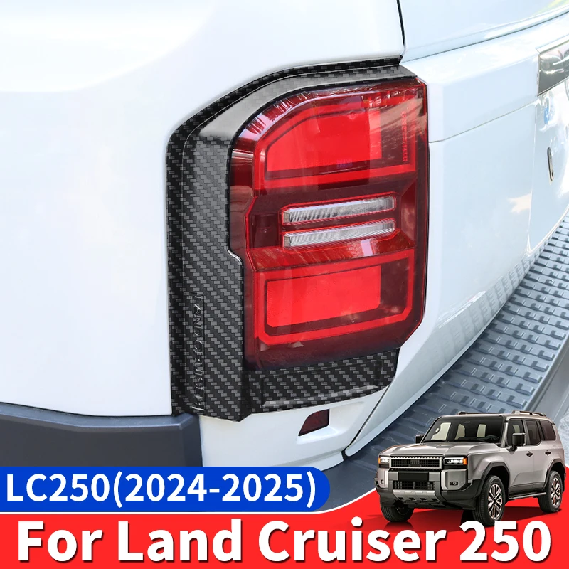 

For Toyota Land Cruiser 250 2024 2025 1958 Prado LC250 First Edition FJ250 Rear Headlight Decorative Cover,Upgraded Accessories