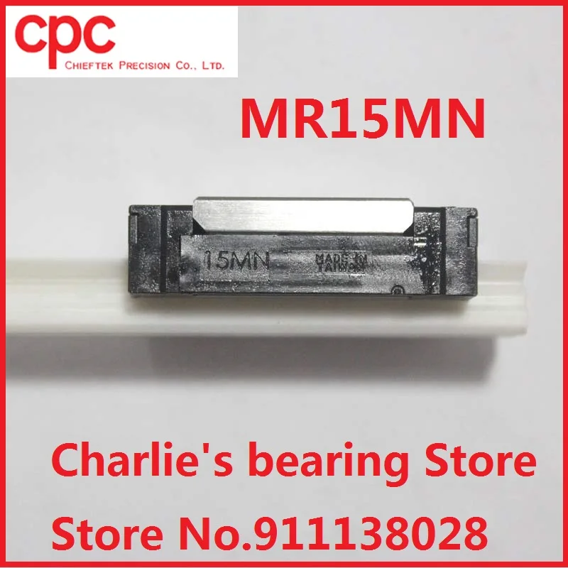 10pcs 100% brand new taiwan original genuine CPC miniature linear guide block MR15MN