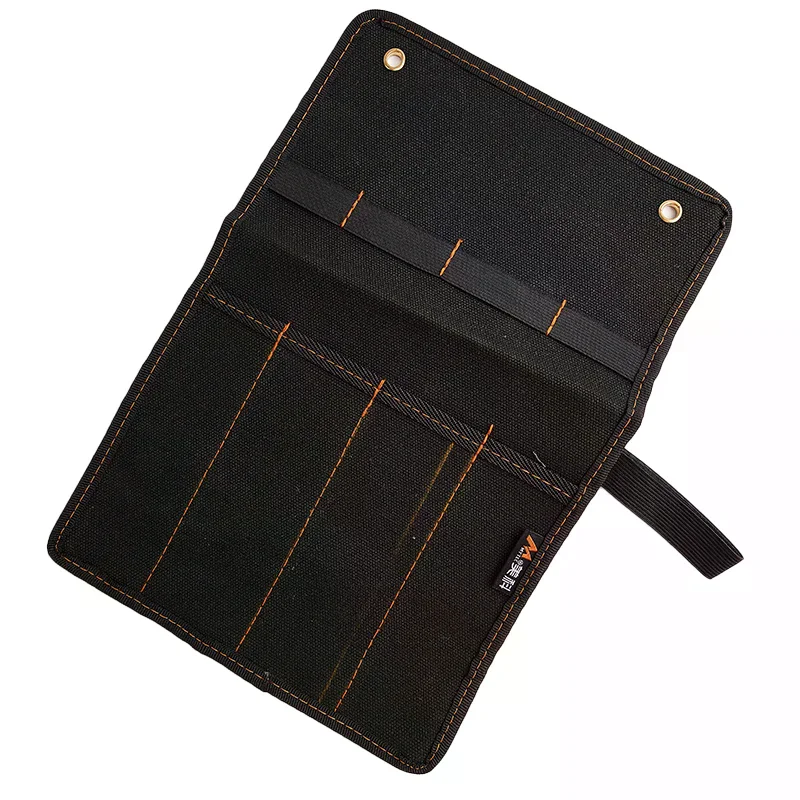 

4-карманный органайзер, чехол для переноски долота, холст, карманный держатель для рулона инструмента, сумка для гаечного ключа для ножей, молотков, строжки, плотника