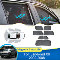 For Landwind X6 2002 2003 2004 2005 2006 2007 2008 UV Protection Magnetic Sunshade Privacy Visor Curta Car Accessories Auto Part
