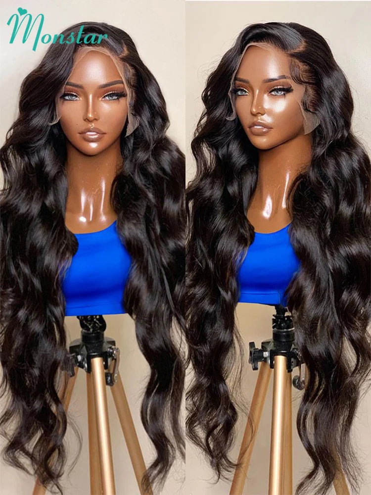 200 300 Density 13x4 13x6 HD Body Wave Lace Front Wig Preplucked Lace Frontal Wig Vietnamese Raw Human Hair Wigs For Black Women