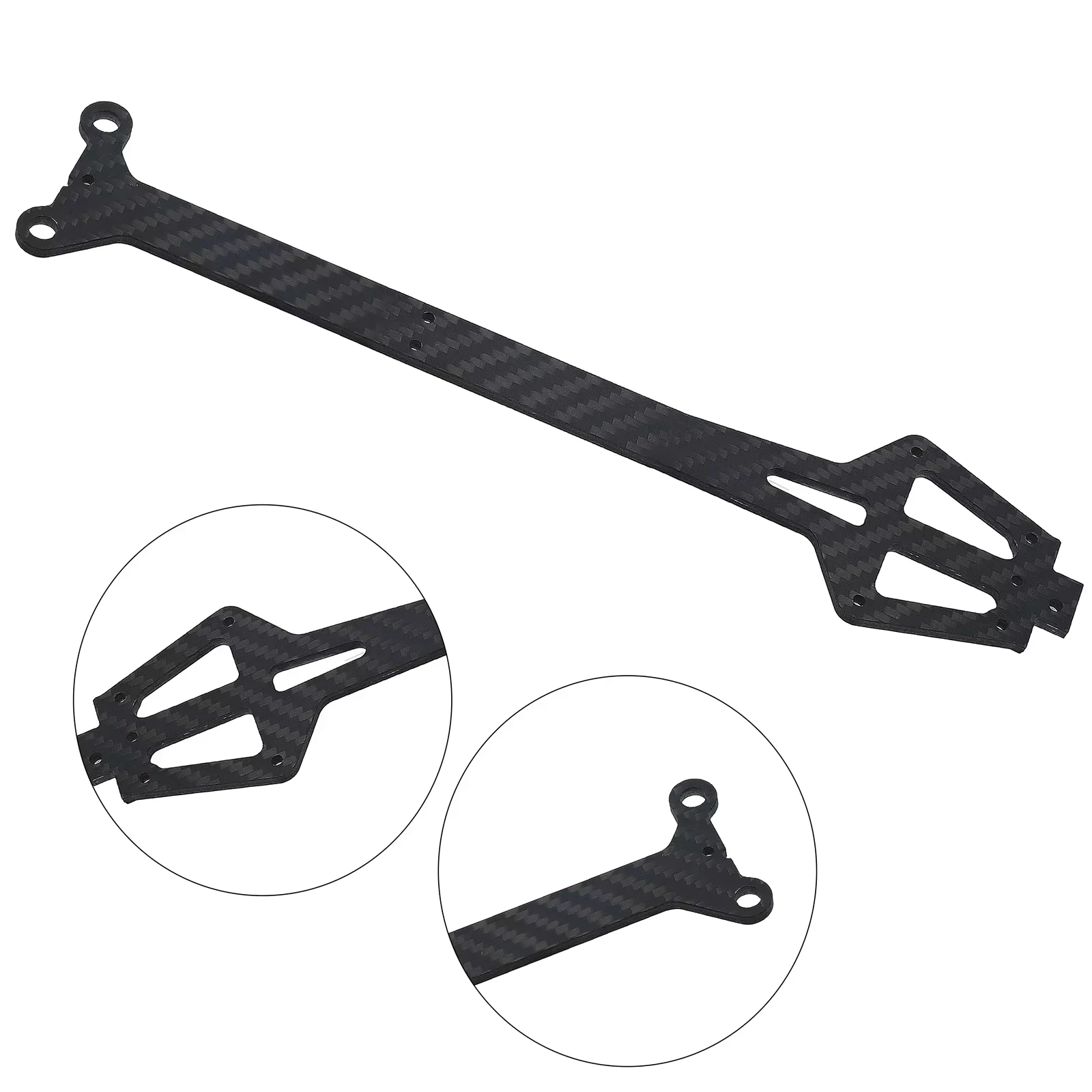 Carbon Fiber Chassis Plate for MJX Hyper Go 10303 10304, 1/10 RC Car Upgrade Parts, Lightweight & High Performance