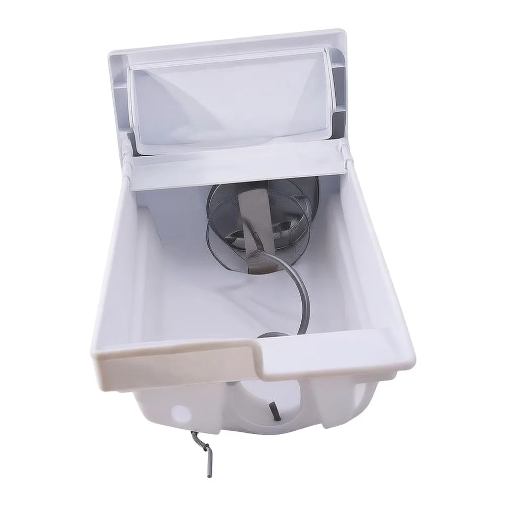 Ice Maker Tray Assembly With Auger 20x12x10 Inch Plastic Replacement Part For Refrigerator Easy Install Dispensing System