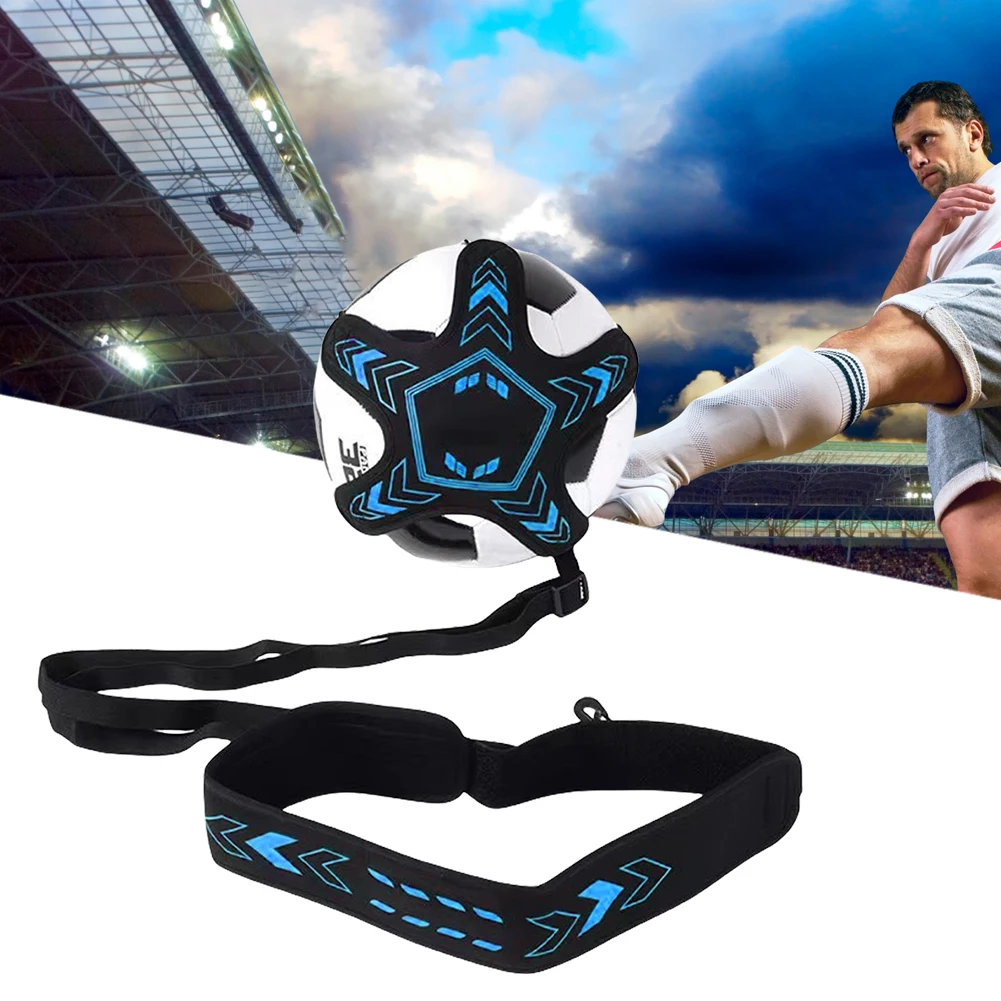 حزام تدريب كرة القدم من النيوبرين قابل للتعديل لتنمية المهارات في كرة القدم والكرة الطائرة #4