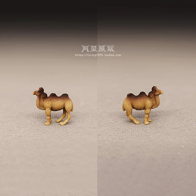 Miniature Wildlife Model Reptile Land Tortoise Desert Camel Action Figures Miniature Ornament Accessories Photography Toys