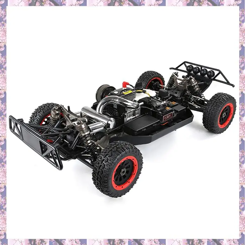 

T84C-RC Car Double Mute Pipe Exhaust Pipe For 1/5 Losi 5Ive T Rovan LT 29CC 30.5CC 32CC 36CC 45CC Engine Rc Car Update Accessori