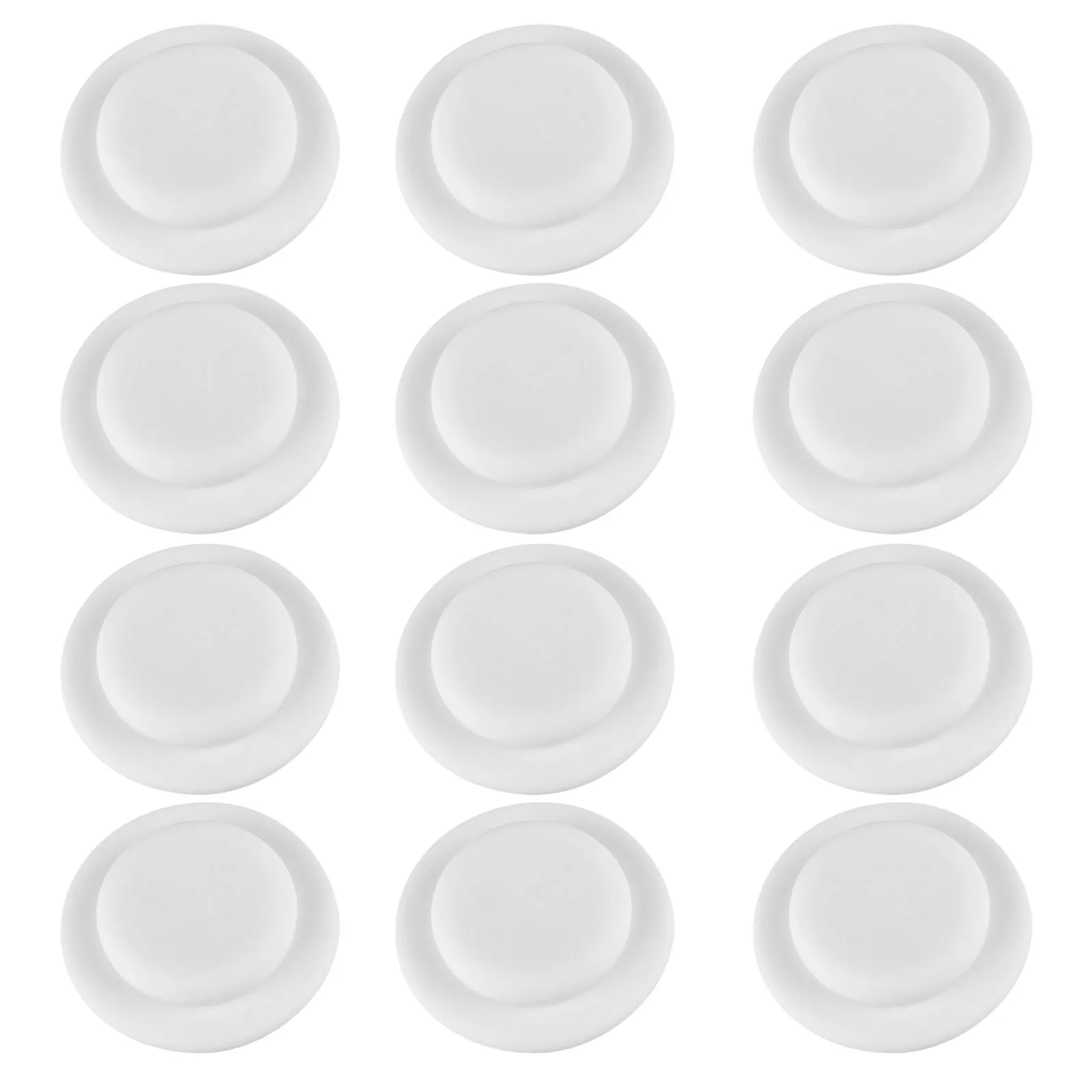 

12 шт. силиконовое уплотнительное кольцо для детских бутылочек 5 см внешний 3,5 см внутренний диаметр молочно-белый матовый термостойкий 200 ℃ Уплотнительные диски