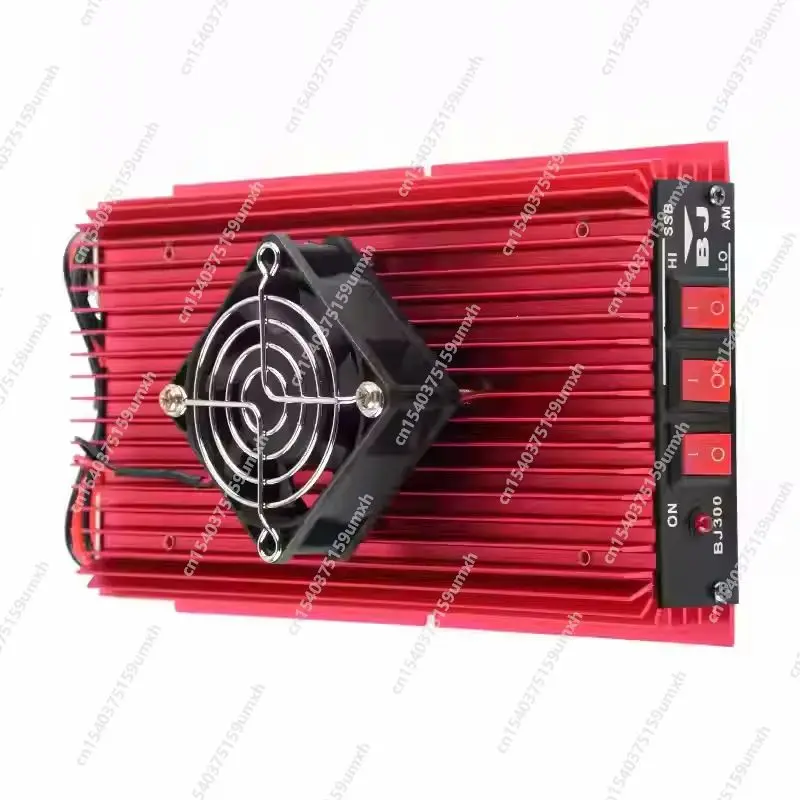 BJ-300 Mini High-power Full-mode Power Amplifier CB Amplifier Switching Power Supply SSB Single-side Power with Fan
