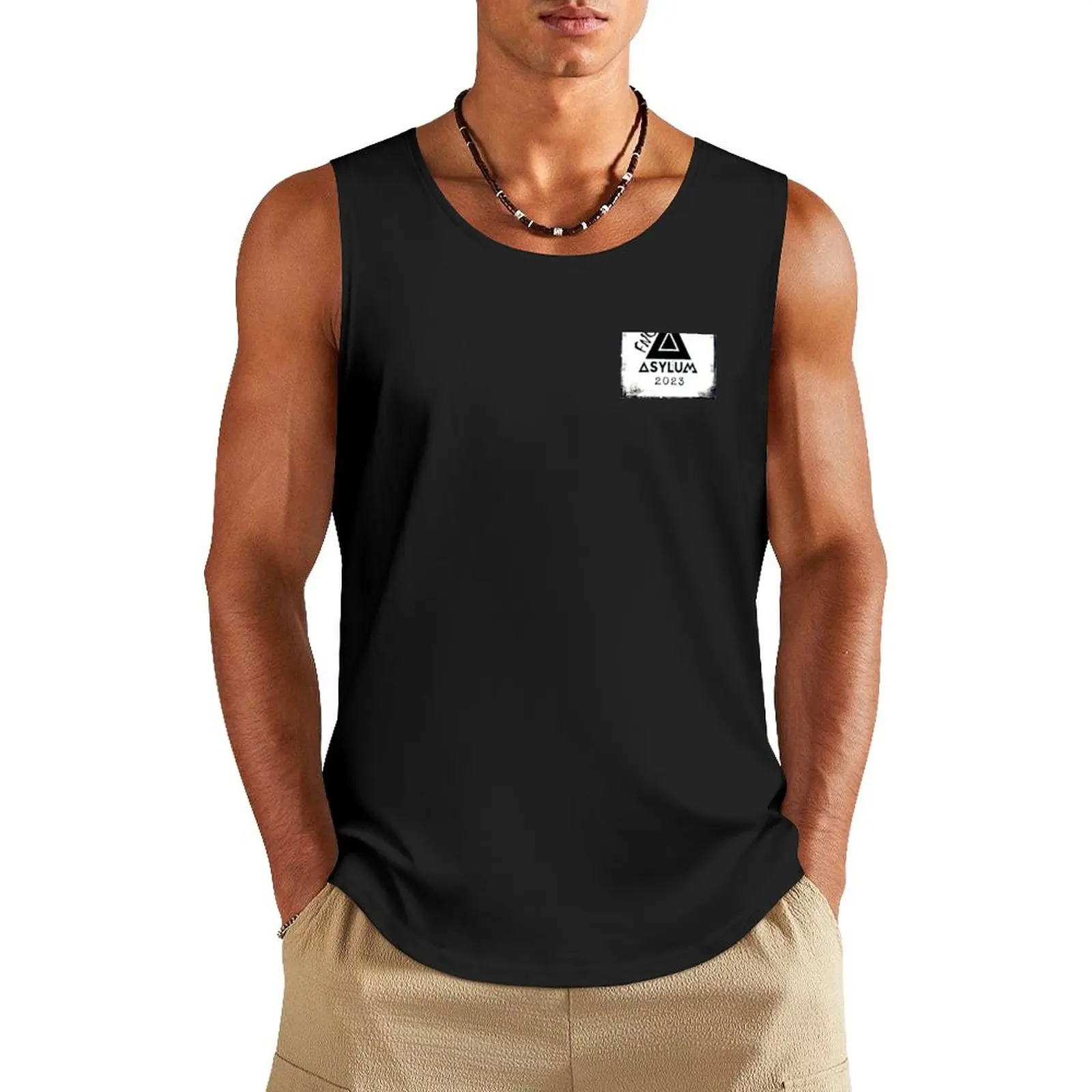 FNCB Asylum 2023 Tank Top Men's summer t-shirt men clothes Sleeveless men