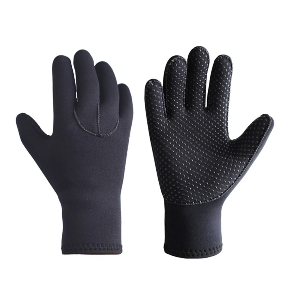 

Gloves Diving for Fishing Cold Protection Non-slip Swimming Black Anti-scratch Snorkeling