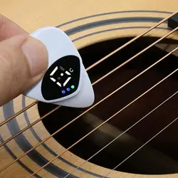 2-in-1 Paddle Tuner Guitar Thickness For Folk Guitar Ukulele Tuner Average Rhythmic Note Accessories