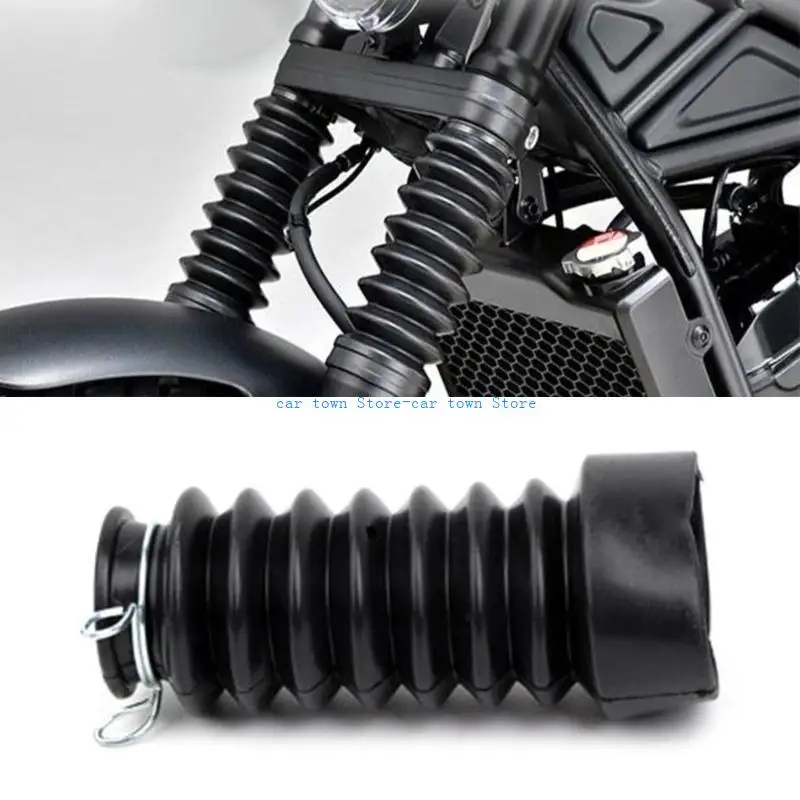 

RXJE 2Pcs Front Fork Protector Dust Guard Shock Cover for Motorcycle Dirt Bike Damping Covers 27/30/33mm Gaiter Gator