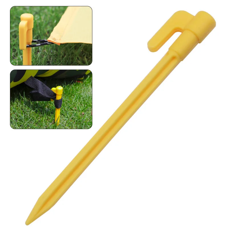 Camping tent plastic nails Greenhouse shading net Outdoor beach mat Windproof fixed Grass cloth Fixed ground