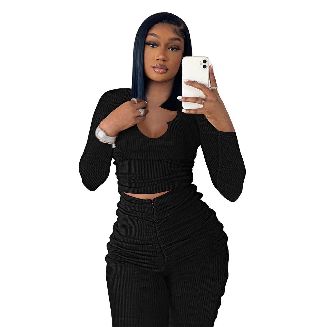 two piece set women outfits 2 piece set pants sets crop top pants fall outfits women sweatsuits tracksuit woman two pieces sets