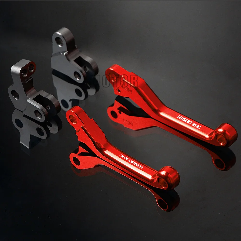 For GasGas EC250 2017 2018 Gas Gas EC 250 CNC Aluminum Motorcycle Motocross Dirt Pit Bike Pivot DirtBike Brake Clutch Levers