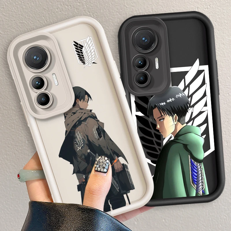 Anime A-Attack On T-Titan Eye Ladder For Xiaomi MI 14 12T 11 Lite Poco M3 X5 X4 F5 F4 F3 F2 GT Pro 5G TPU Phone Case