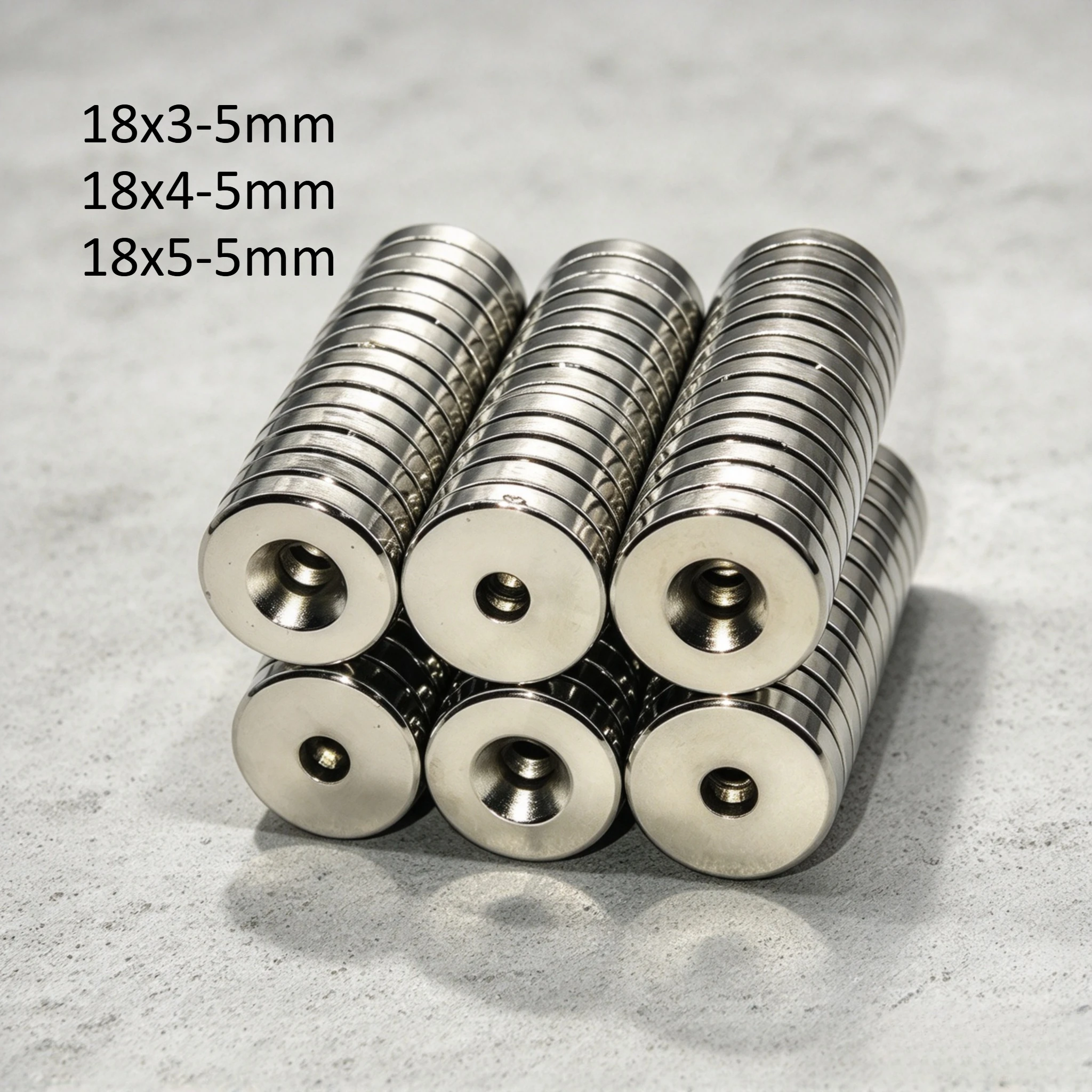 18x3-5 18x4-5 18x5-5mm Small Circular Magnets for Home Refrigerators, Offices DIY  18x3-5 18x4-5 18x5-5mm
