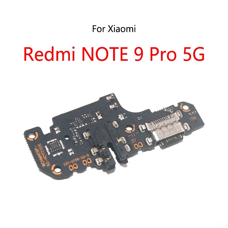 

10 шт./лот для Xiaomi Redmi Note 9 Pro 5G USB зарядка док-станция порт разъем разъем зарядная плата гибкий кабель