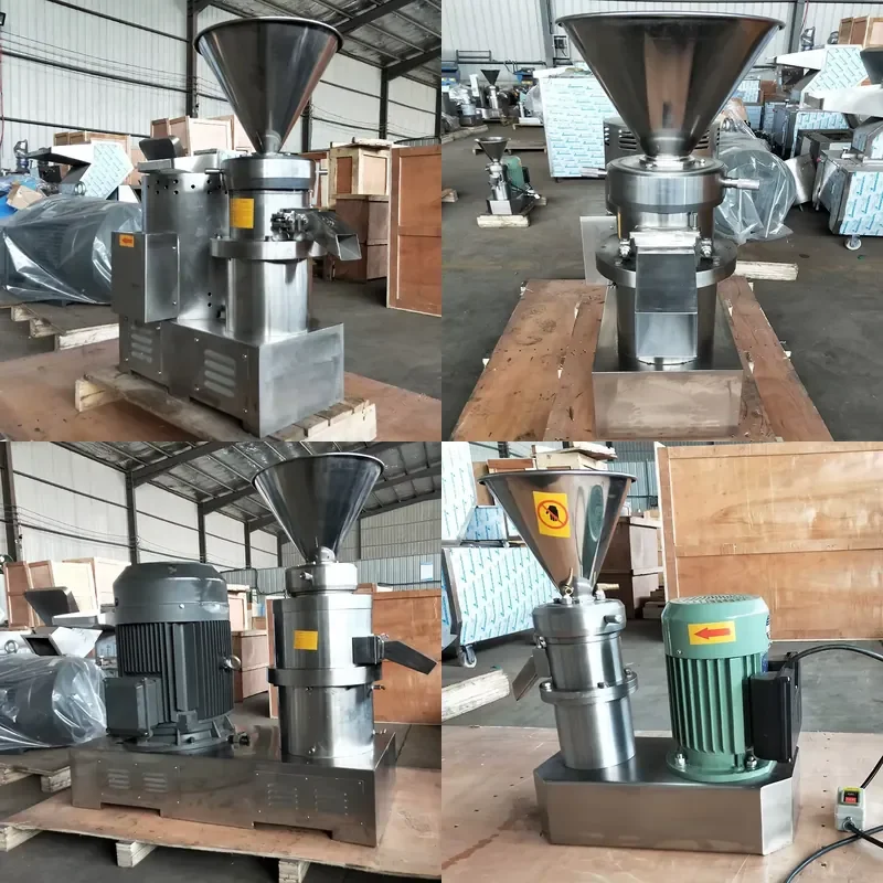 for Production Line Nut Grinder and Grinder Nut Butter Maker Peanut Butter Colloid Machine