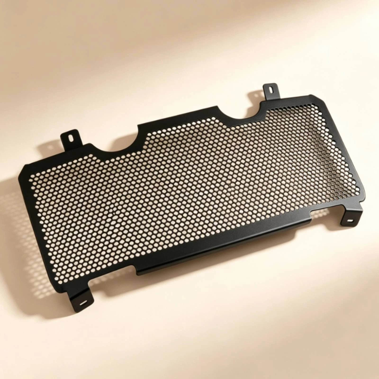Cooling-System Grille Cover Rounded Cutouts Cooling-System Grille Guard Cover Shaped Rectangular Heat Dissipation