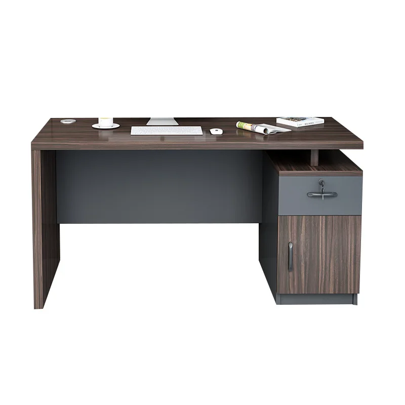 

Office staff, single desk, minimalist, modern