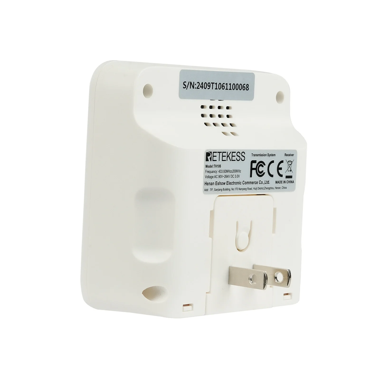 Retekess TH106 Pflegepersonal-Pager, kabelloser Griff, Ruftaste, Krankenschwester-Rufalarm, Patienten-Hilfesystem, Pflegeheim, älteres Krankenhaus