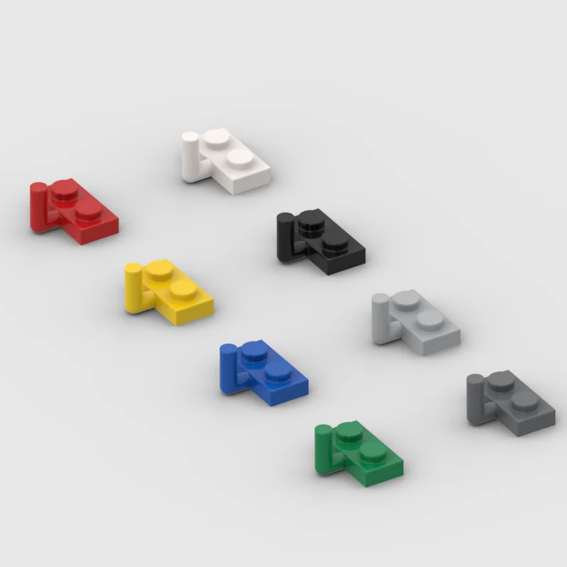 4623 50pcs *Plate 1X2 W. Vertical Schaft* DIY enlighten block bricks,Compatible With Assembles Particles