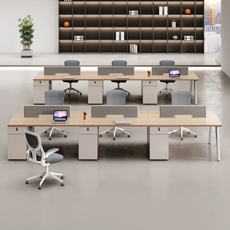 Thailand Modern Office Desk Luxury Minimalist Conference Modern Bookshelf Office Desk Reception Waiting Living Room Furniture