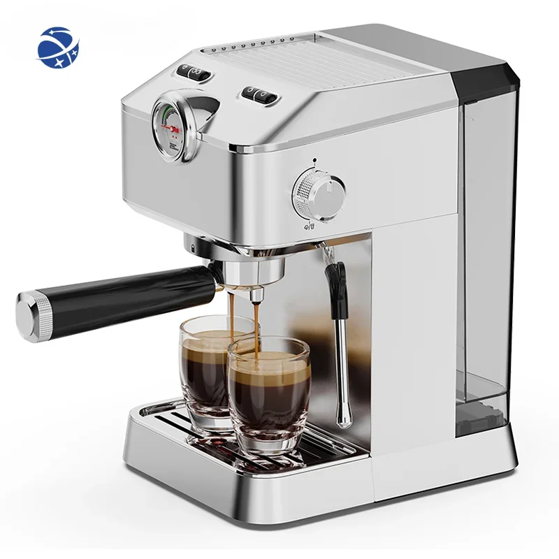 YUNYI 2024 barista professionale 15 19 20 bar grande doppia caldaia macchina per caffè espresso doppia caldaia smerigliatrice programmabile