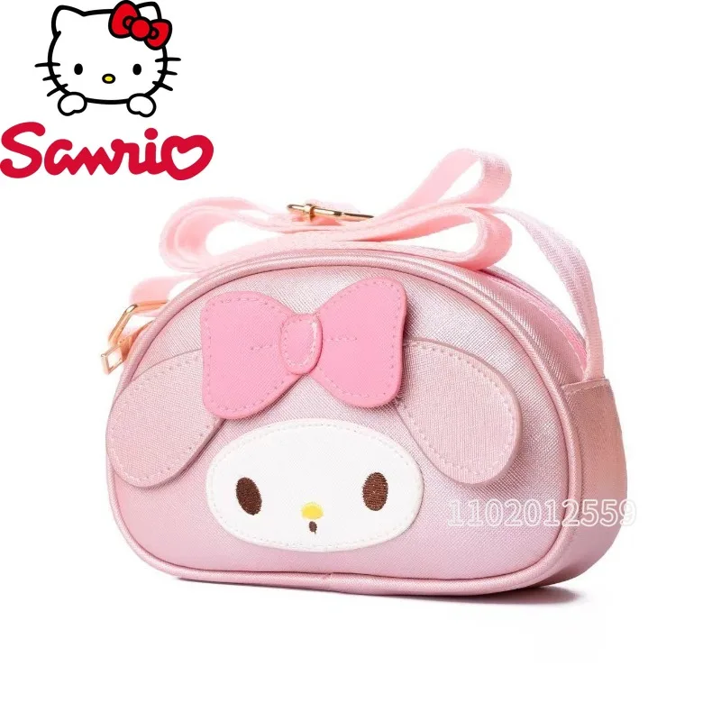 Sanrio Kuromi New Girls' Shoulder Bag Luxury Brand Girls' Shoulder Crossbody Bag 3D Cartoon Fashion High Quality Girls' Bag
