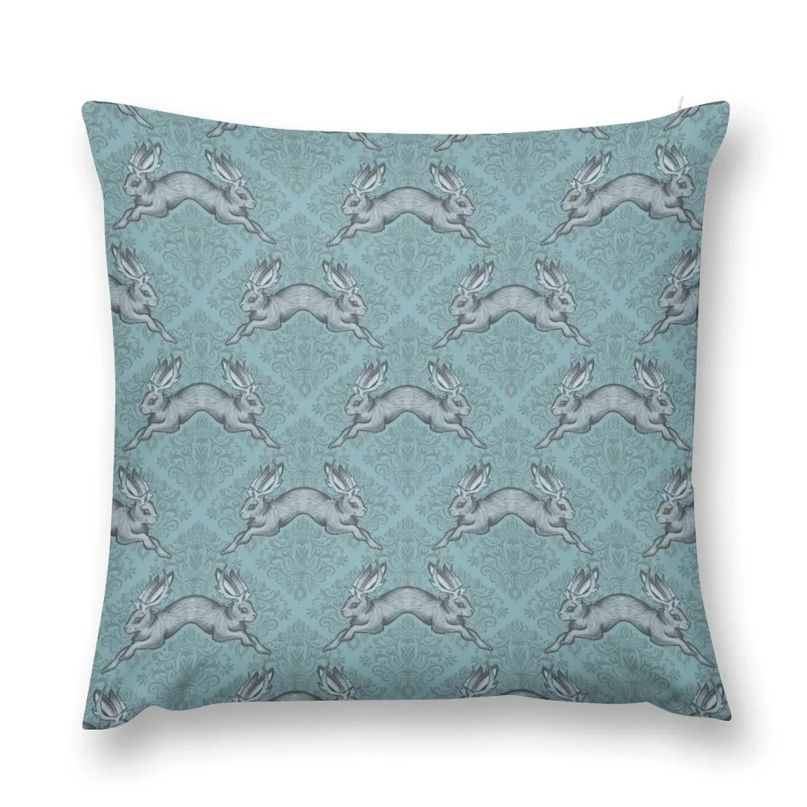 Silver mint jacquard-lope Throw Pillow Decorative Cushion Cover ornamental pillows pillow